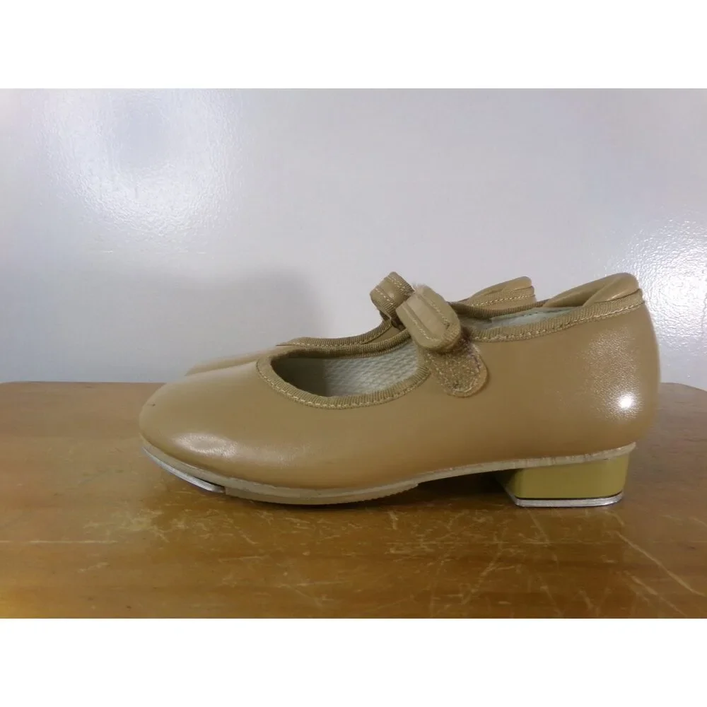 Pre-Owned Dance Tap Shoes Revolution Style RD60014 11.5M Child Mary Jane Buckle